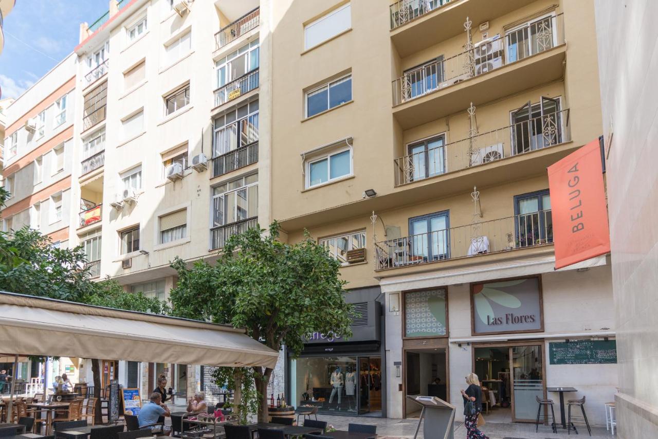 Апартаменти Marques De Larios Plaza Las Flores Parking Gratis Малага Екстер'єр фото