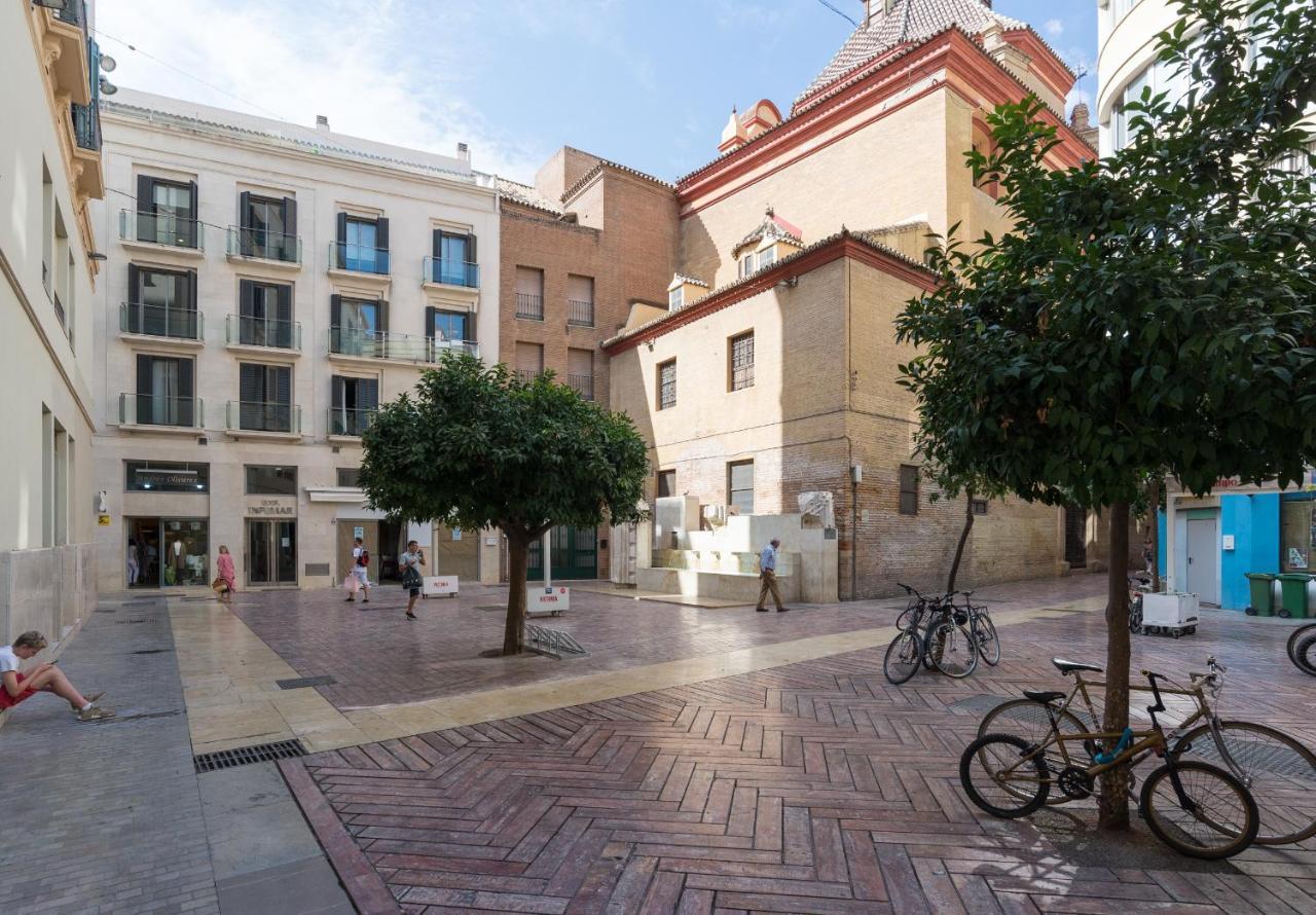 Апартаменти Marques De Larios Plaza Las Flores Parking Gratis Малага Екстер'єр фото